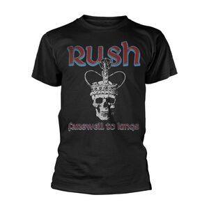 Rush Unisex Adult Farewell To Kings T-Shirt / Black